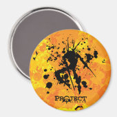 Projekt London Premiere Magnet (Vorderseite/Rückseite)