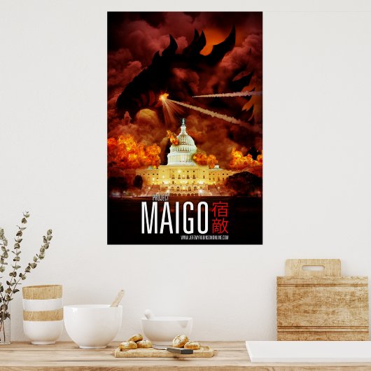 Projekt Maigo mit Nemesis Poster (Küche)