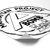 Projekt Manhattan Poster (Ecke)