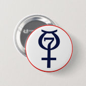 Projekt-Mercury-Knopf Button (Vorne & Hinten)