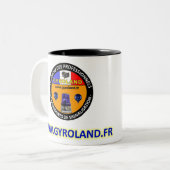 Projekt MUG GYROLAND Zweifarbige Tasse (Vorderseite Links)