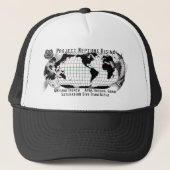 Projekt-Neptun-Steigen: Tauchen-Team-Alpha HUT Truckerkappe (Vorderseite)