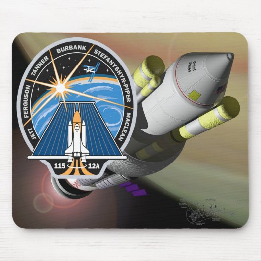 Projekt-Orions-Montage Mousepad (Vorne)
