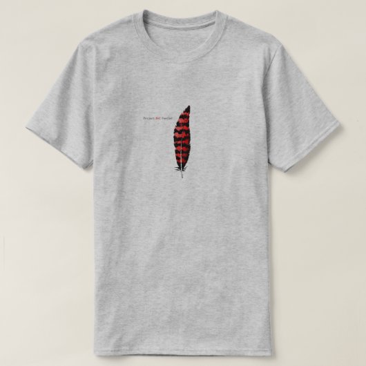 Projekt Red Feather T-Shirt (Design vorne)