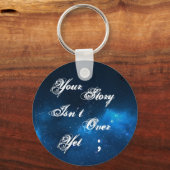 Projekt Semicolon "Deine Geschichte ist noch nicht Schlüsselanhänger (Vorderseite)