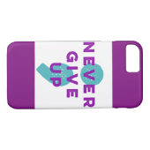 Projekt Semicolon geben niemals die Suizidpräventi Case-Mate iPhone Hülle (Rückseite (Horizontal))