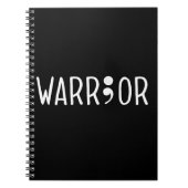Projekt Semicolon Warrior Notizblock (Vorderseite)