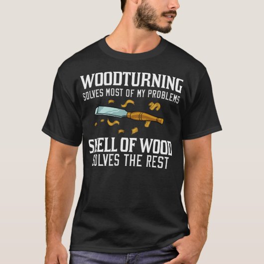 Projekt Woodturner T-Shirt (Vorderseite)
