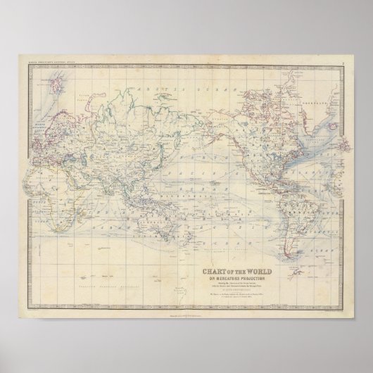 Projekt World Mercators Poster (Vorne)