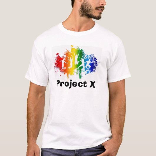 Projekt X - Schlamm-Rennen T-Shirt (Vorderseite)