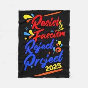 Projekt zum Widerstand gegen den Faschismus 2025 Fleecedecke