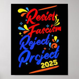 Projekt zum Widerstand gegen den Faschismus 2025 Poster