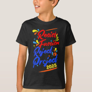 Projekt zum Widerstand gegen den Faschismus 2025 T-Shirt