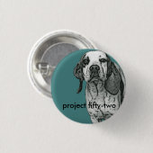 Projekt zweiundfünfzig button (Vorne & Hinten)
