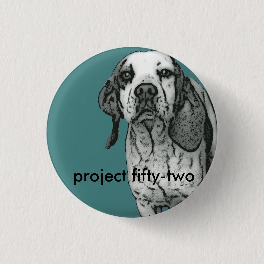 Projekt zweiundfünfzig button (Vorderseite)