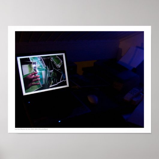 Projektbildschirm "Les Non-Dessins du Jour 2005-06 Poster (Vorne)