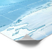 Projektionspaket für die Landkarte Poster (Ecke)