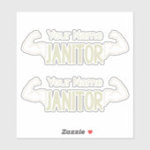 Projektleiter Aufkleber (Blatt)