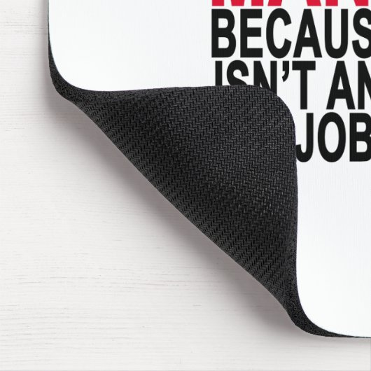 Projektleiter - Badass T - Shirts. Mousepad (Ecke)