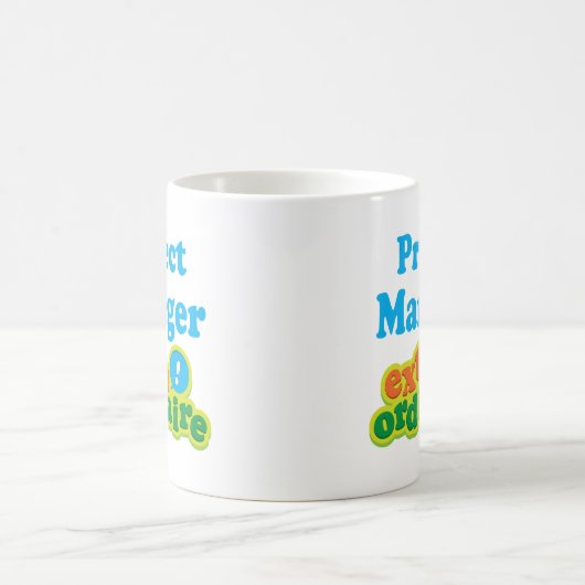 Projektleiter-Extraordinaire Geschenk-Idee Kaffeetasse (Mittel)