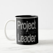 Projektleiter Extraordinator Zweifarbige Tasse (Links)