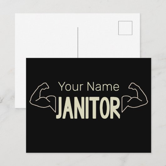 Projektleiter Feiertagspostkarte (Vorne/Hinten)