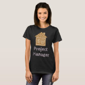 Projektleiter Fun Gingerbread House Decoration T-Shirt (Vorne ganz)