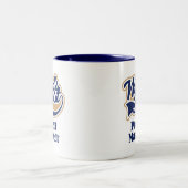 Projektleiter-Geschenk Zweifarbige Tasse (Mittel)