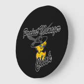 Projektleiter: Große Wanduhr (Winkel)