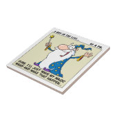 Projektleiter haben magische Power Fliese (Seite)