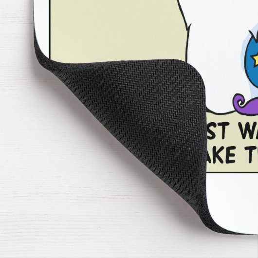 Projektleiter haben magische Power Mousepad (Ecke)