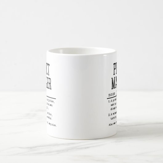 Projektleiter Kaffeetasse (Mittel)