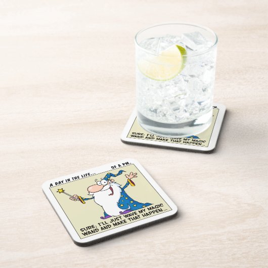 Projektleiter-magische Power Untersetzer (Rechte Seite)