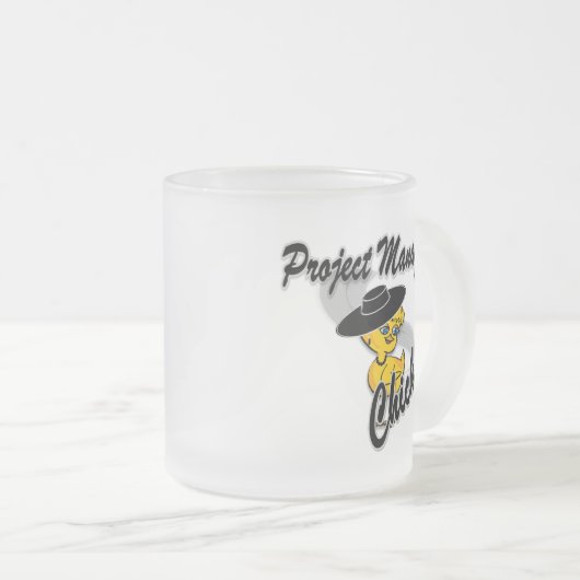 Projektleiter: Mattglastasse (VorderseiteRechts)
