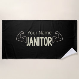 Projektleiter Strandtuch