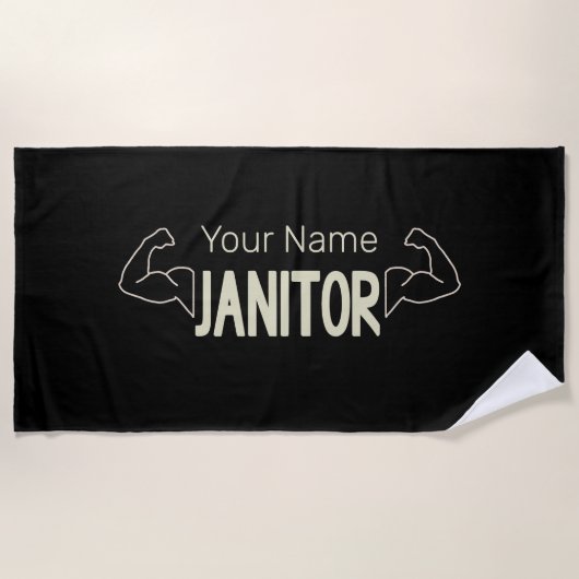 Projektleiter Strandtuch (Vorderseite)