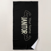 Projektleiter Strandtuch (Vorderseite)