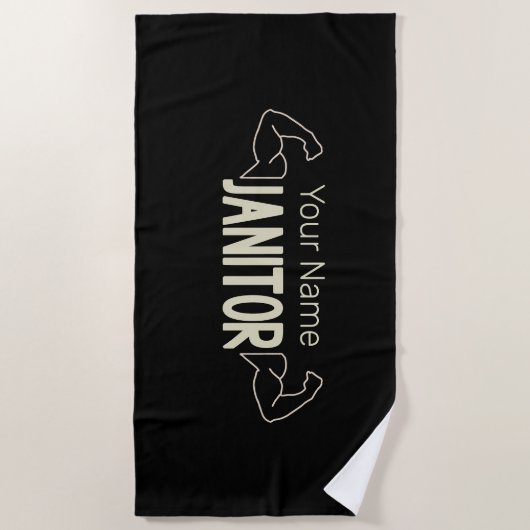 Projektleiter Strandtuch (Vorderseite)