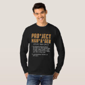 Projektleiter und Organisationsleiter T-Shirt (Vorne ganz)