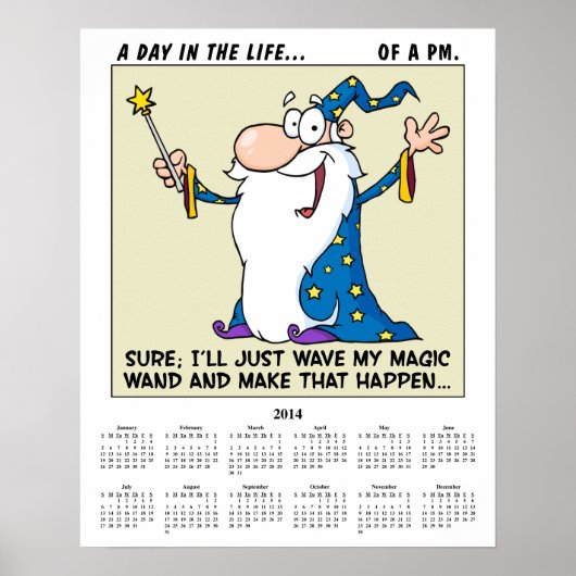 Projektmanagement 2014 poster (Vorne)