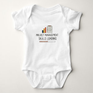 Projektmanagement-Fähigkeiten Projektmanager wird Baby Strampler