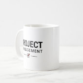 Projektmanagement Kaffeetasse (Vorderseite Links)