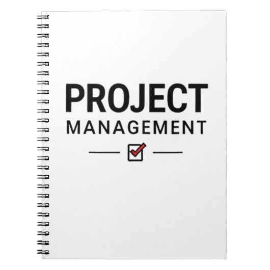 Projektmanagement Notizblock (Vorderseite)