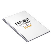 Projektmanagement-Team Notizblock (Rechte Seite)
