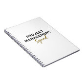 Projektmanagement-Team Notizblock (Rechte Seite)
