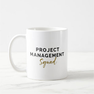 Projektmanagement-Team – Sauber Kaffeetasse