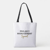 Projektmanagement-Team Tasche (Rückseite)