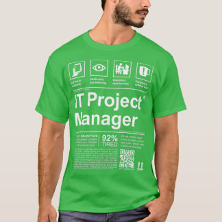 PROJEKTMANAGER-ETIKETT T-Shirt