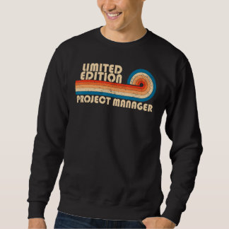PROJEKTMANAGER Funny Job Title Profession Birthda Sweatshirt