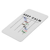 Projektmanager Gantt Behalte Calm Magnet (Linke Seite)